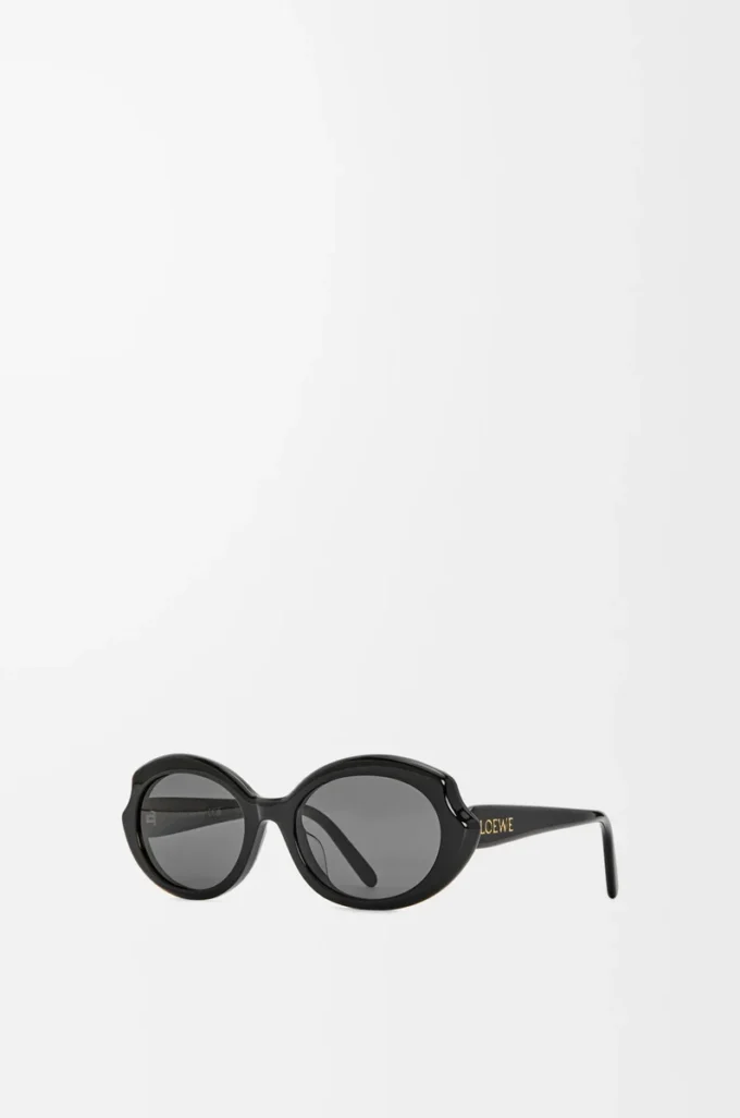 Gafas de sol Mini Oval Slim Black Gafas de sol Mini Oval Slim Black