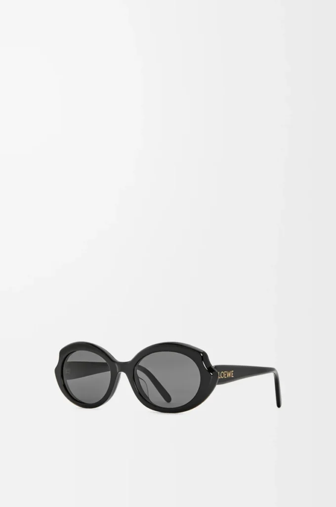 Gafas de sol Mini Oval Slim Black Gafas de sol Mini Oval Slim Black