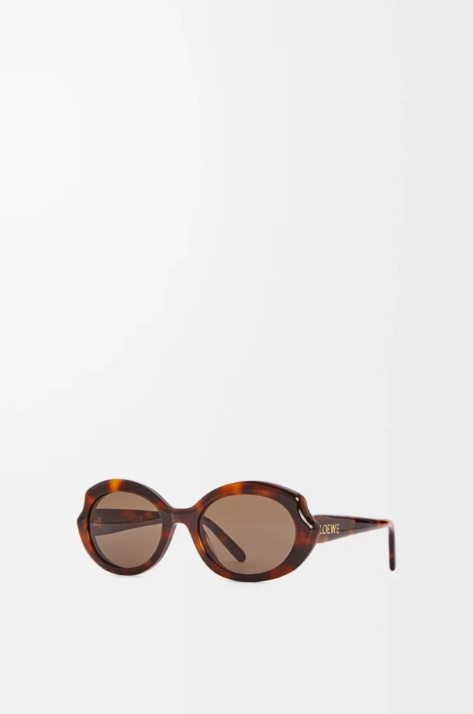 Gafas de sol Mini Oval Slim Havana Gafas de sol Mini Oval Slim Havana