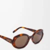 Gafas de sol Mini Oval Slim Havana Gafas de sol Mini Oval Slim Havana