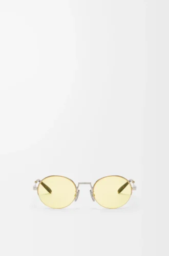 Gafas de sol ovaladas Groove Amarillo