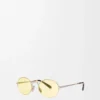 Gafas de sol ovaladas Groove Amarillo Gafas de sol ovaladas Groove Amarillo
