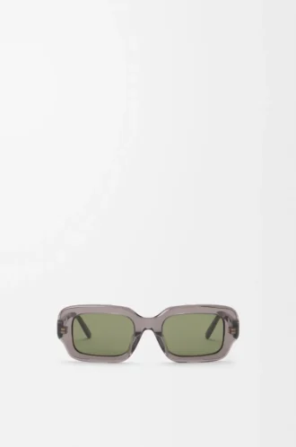 Gafas de sol rectangulares finas, color gris Gafas de sol rectangulares finas, color gris