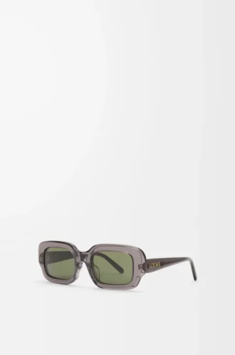 Gafas de sol rectangulares finas, color gris Gafas de sol rectangulares finas, color gris