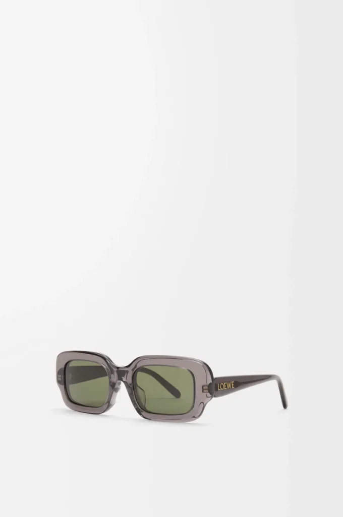 Gafas de sol rectangulares finas, color gris Gafas de sol rectangulares finas, color gris
