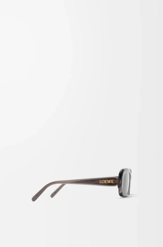 Gafas de sol rectangulares finas, color gris Gafas de sol rectangulares finas, color gris