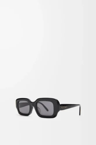 Gafas de sol rectangulares finas Negro Gafas de sol rectangulares finas Negro