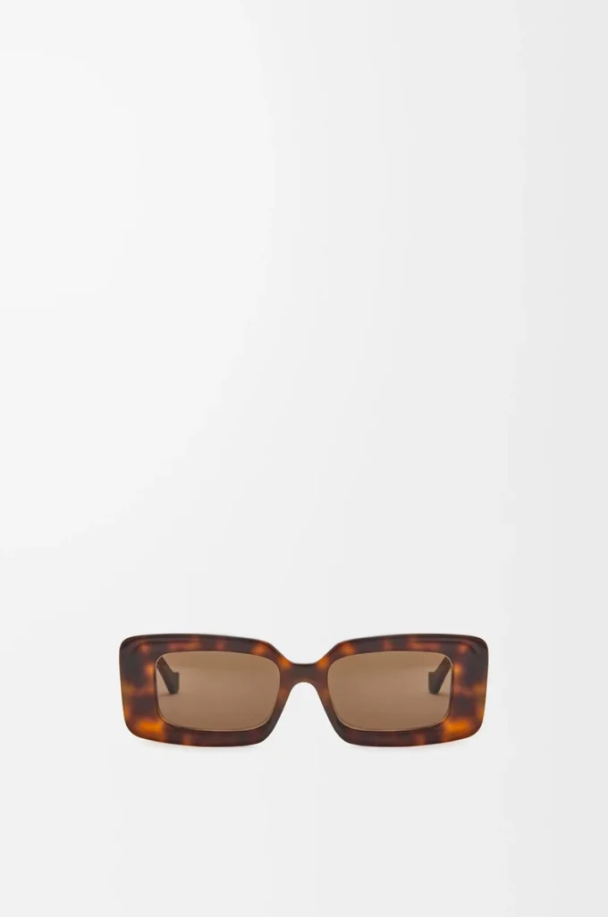 Gafas de sol rectangulares Havana Gafas de sol rectangulares Havana