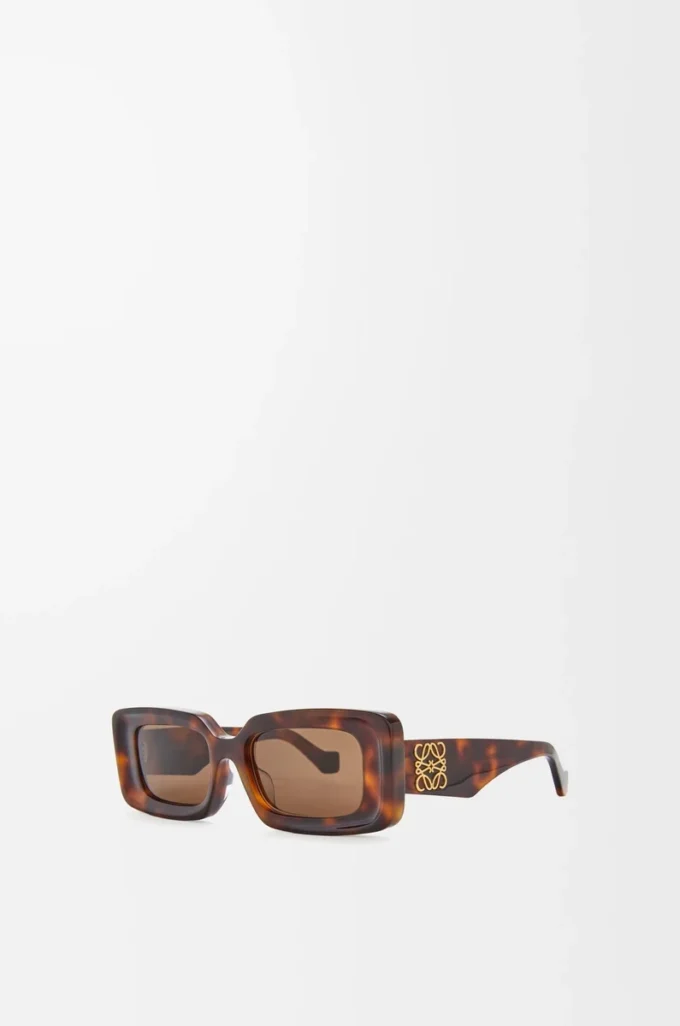 Gafas de sol rectangulares Havana Gafas de sol rectangulares Havana