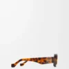 Gafas de sol rectangulares Havana Gafas de sol rectangulares Havana