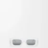 Gafas de sol rectangulares White Gafas de sol rectangulares White