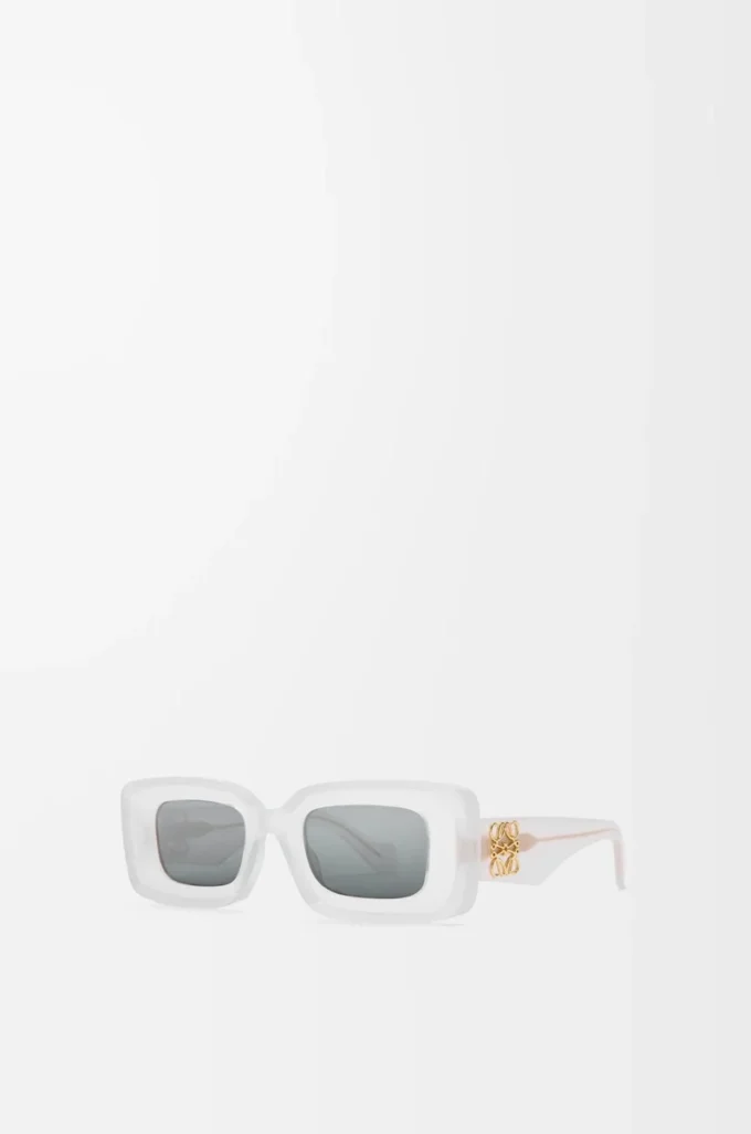 Gafas de sol rectangulares White Gafas de sol rectangulares White