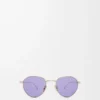 Gafas de sol redondas Groove moradas Gafas de sol redondas Groove moradas