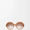 Gafas de sol redondas y finas Light Caramel Gafas de sol redondas y finas Light Caramel