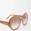 Gafas de sol redondas y finas Light Caramel Gafas de sol redondas y finas Light Caramel