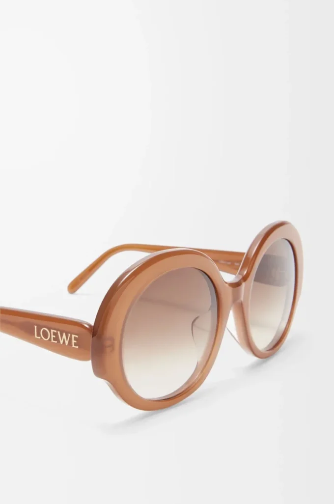 Gafas de sol redondas y finas Light Caramel Gafas de sol redondas y finas Light Caramel