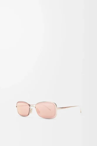 Gafas de sol Seashell en oro rosa