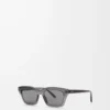 Gafas de sol Sigma Slim Gris transparente/Negro Gafas de sol Sigma Slim Gris transparente/Negro