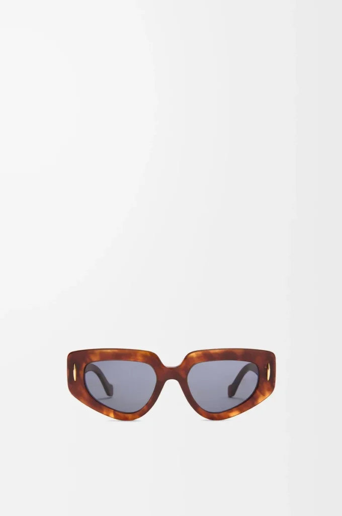 Gafas de sol Small Butterfly Screen Havana flameado Gafas de sol Small Butterfly Screen Havana flameado