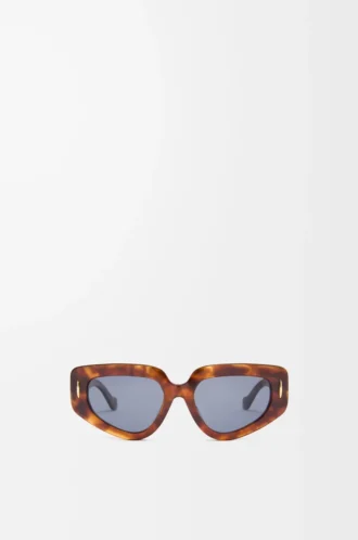 Gafas de sol Small Butterfly Screen Havana flameado