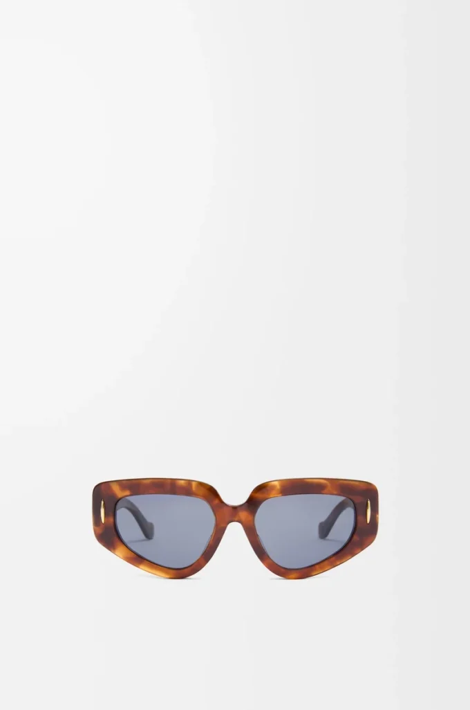 Gafas de sol Small Butterfly Screen Havana flameado Gafas de sol Small Butterfly Screen Havana flameado
