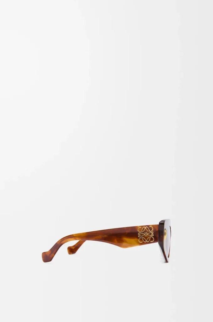 Gafas de sol Small Butterfly Screen Havana flameado Gafas de sol Small Butterfly Screen Havana flameado