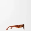 Gafas de sol Small Butterfly Screen Havana flameado Gafas de sol Small Butterfly Screen Havana flameado