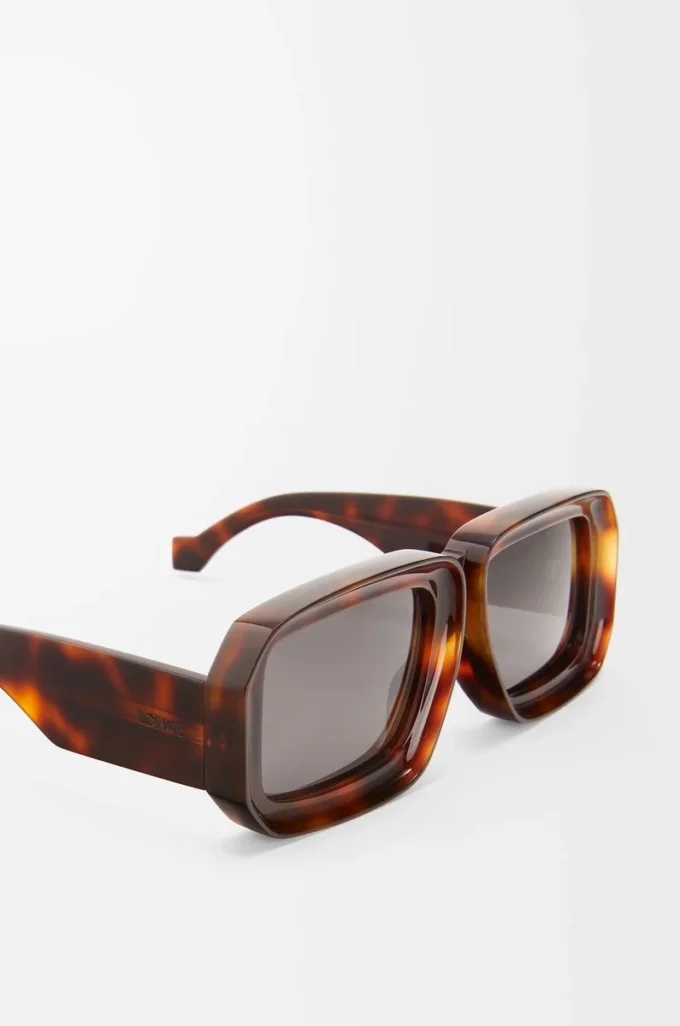 Gafas de sol tipo máscara Dive de Paula’s Ibiza Havanna clásico brillante