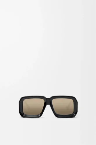Gafas de sol tipo máscara Ibiza de Paula’s Ibiza Negro/Plateado Gafas de sol tipo máscara Ibiza de Paula’s Ibiza Negro/Plateado
