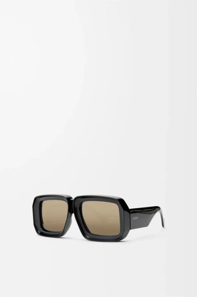 Gafas de sol tipo máscara Ibiza de Paula’s Ibiza Negro/Plateado Gafas de sol tipo máscara Ibiza de Paula’s Ibiza Negro/Plateado