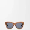 Gafas de sol Vintage Screen Milky Brown Gafas de sol Vintage Screen Milky Brown