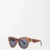Gafas de sol Vintage Screen Milky Brown Gafas de sol Vintage Screen Milky Brown