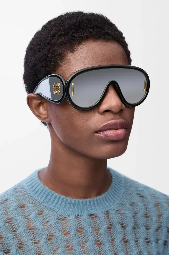 Gafas de sol Wave Mask Negro Gafas de sol Wave Mask Negro