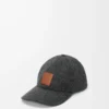 Gorra con parche de lana Gris Gorra con parche de lana Gris