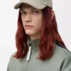 Gorra con parche en lona Shell Grey Gorra con parche en lona Shell Grey