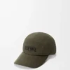 Gorra de campamento de algodón caqui oscuro Gorra de campamento de algodón caqui oscuro