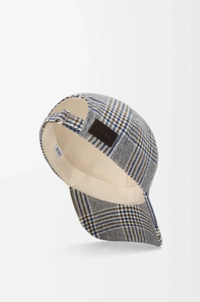 Gorra de lana azul/blanca Gorra de lana azul/blanca