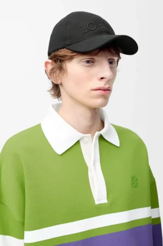 Gorra de lona en color negro