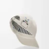 Gorra Futurist Cat de algodón blanco suave/negro Gorra Futurist Cat de algodón blanco suave/negro