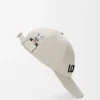 Gorra Futurist Cat de algodón blanco suave/negro Gorra Futurist Cat de algodón blanco suave/negro