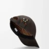 Gorra Futurist Cat de algodón marrón/negro Gorra Futurist Cat de algodón marrón/negro