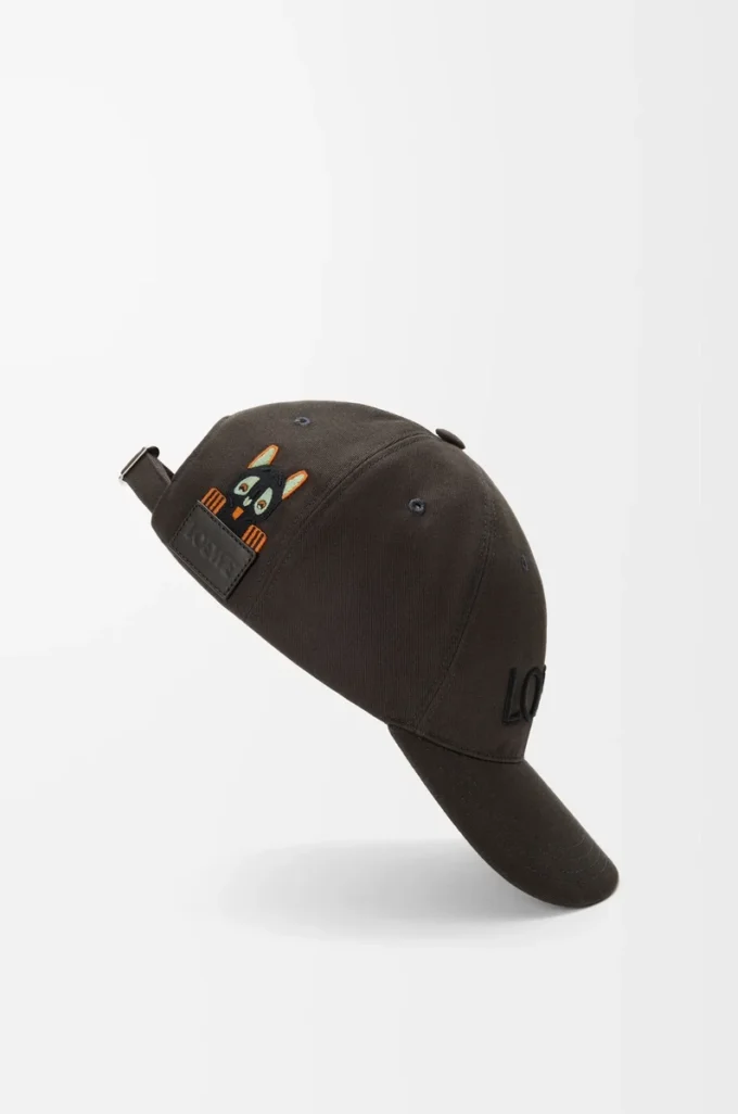 Gorra Futurist Cat de algodón marrón/negro Gorra Futurist Cat de algodón marrón/negro