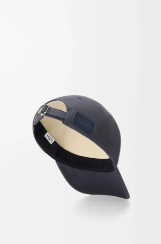 Gorra LOEWE de lona azul marino
