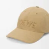 Gorra LOEWE de lona color arena Gorra LOEWE de lona color arena