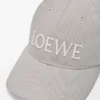 Gorra LOEWE en lona gris Lady Gorra LOEWE en lona gris Lady