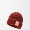 Gorro de cachemira caoba Gorro de cachemira caoba