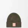 Gorro de cachemira Dark Khaki Gorro de cachemira Dark Khaki