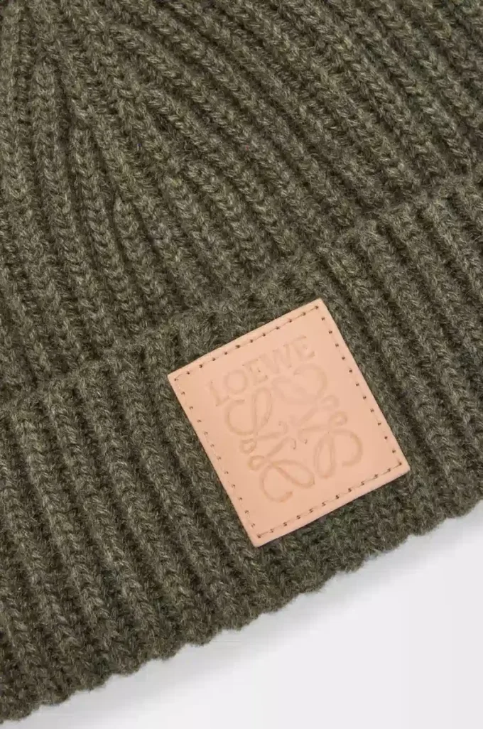 Gorro de cachemira Dark Khaki Gorro de cachemira Dark Khaki