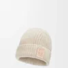 Gorro de cachemira en color beige claro Gorro de cachemira en color beige claro