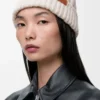 Gorro de lana en color crudo Gorro de lana en color crudo